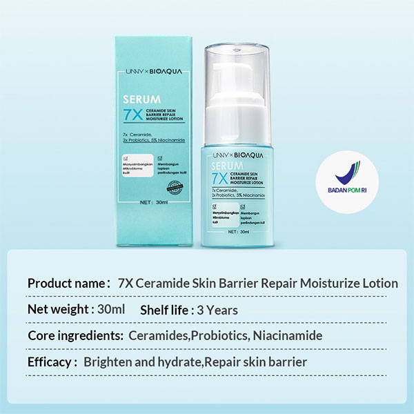BIOAQUA 7X Ceramide Skincare Repair Barrier Series - Gambar 4