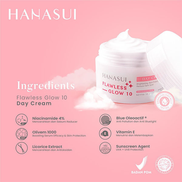 Hanasui Skincare Flawless Glow 10 - Gambar 2