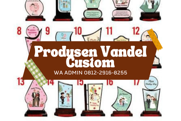 Supplier Vandel Custom untuk Event Organizer | PGE Pusat Grosir Eceran Solo